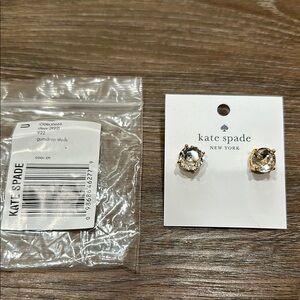 Kate Spade Gold Stud Earrings